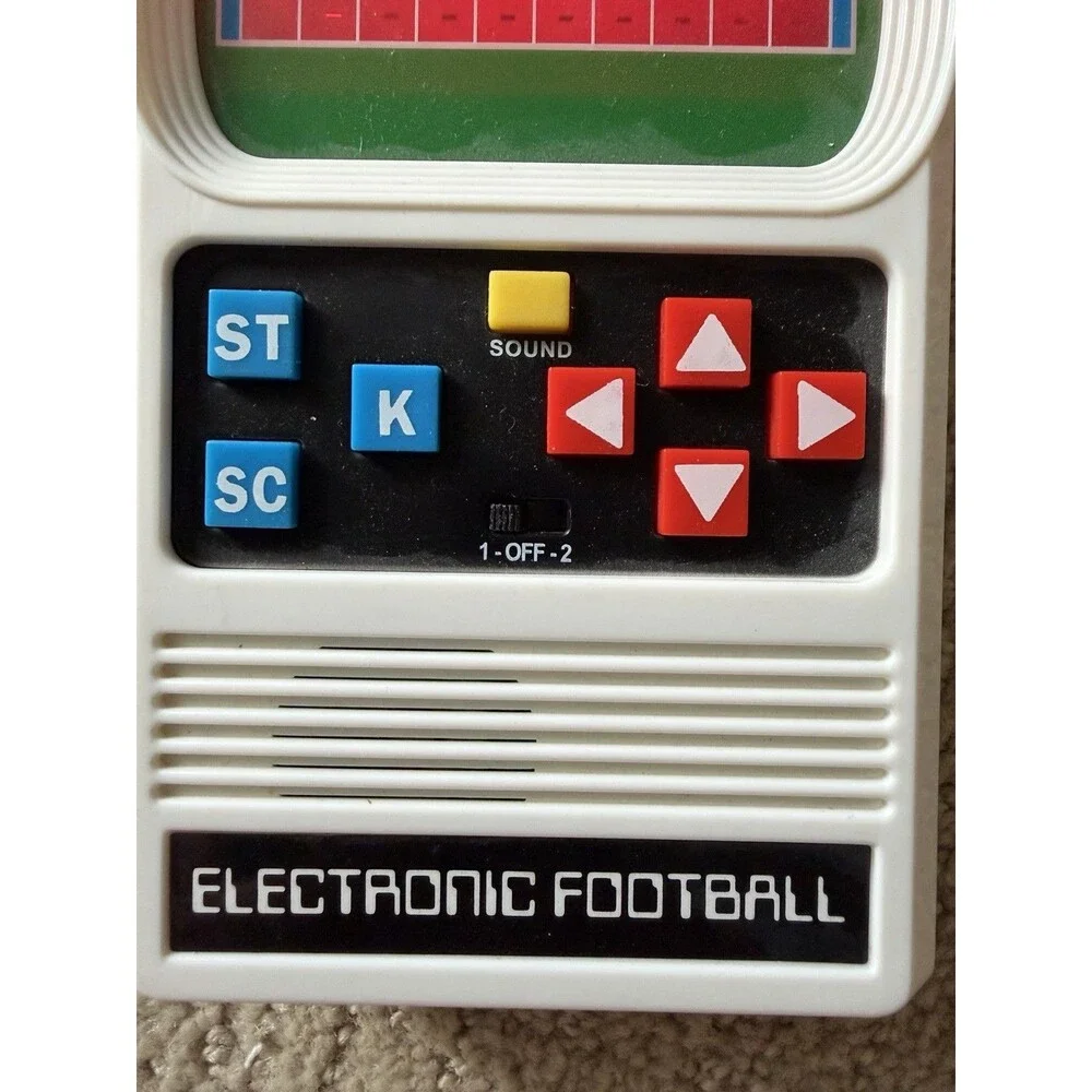 Mattel Electronic Football Handheld Electronic Game Vintage Used Tested working